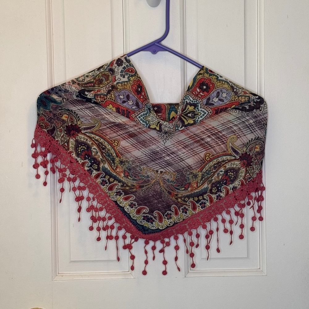 Scarf w/ Tassels